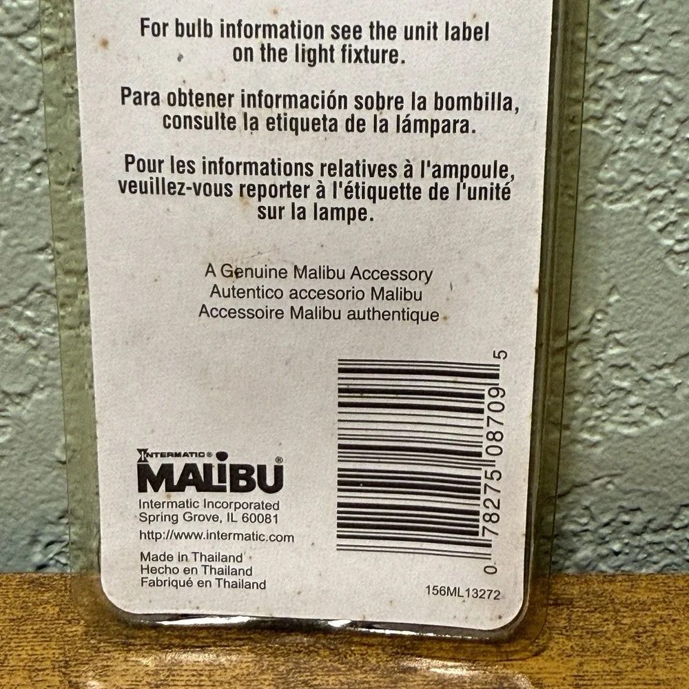 Malibu ML11W4C 12 Volt 11 Watt Low- Voltage T5 Wedge Base Bulbs 4 Pack‎ - NEW